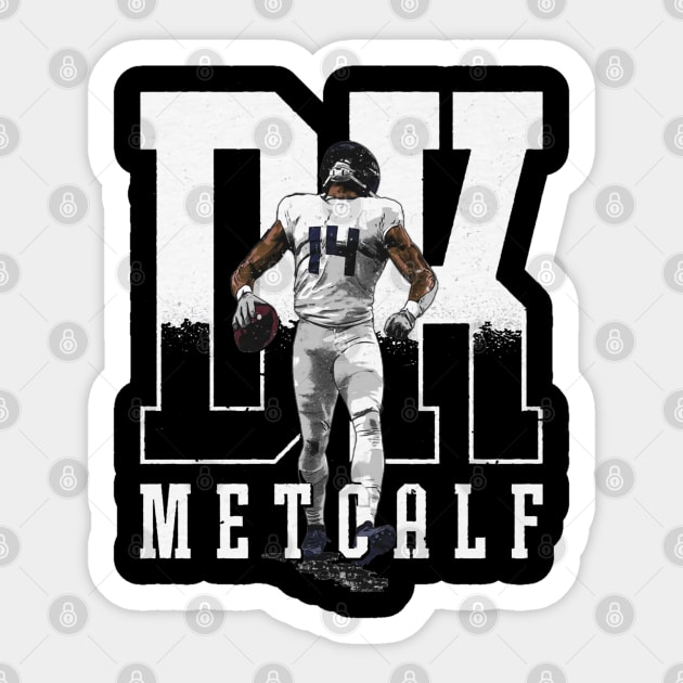 D.K. Metcalf Seattle Flex Sticker by Chunta_Design